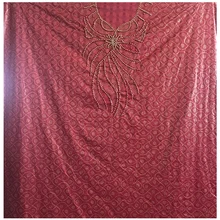 Горячая Базен riche getzner тяжелые бусы и камни кружевная ткань Базен riche ткань морская парча ткань хлопок парча 7 ярдов