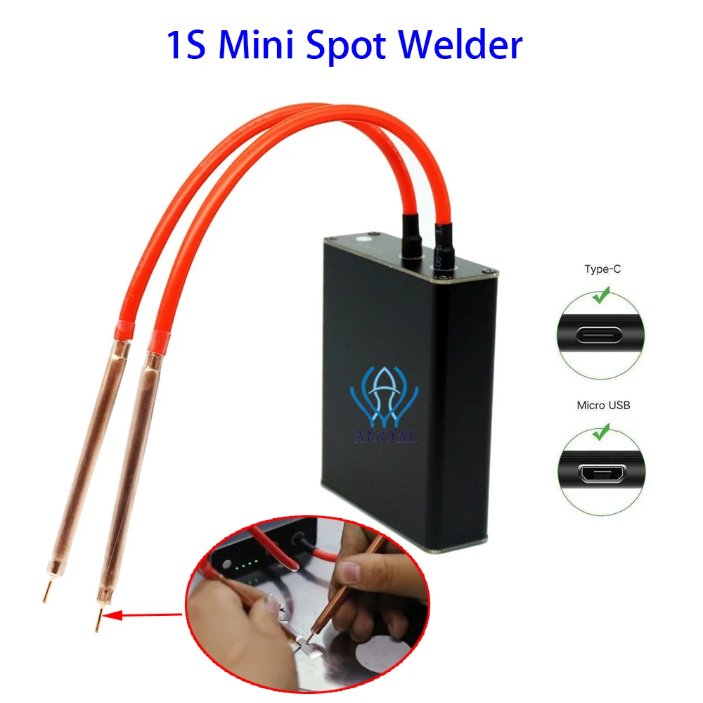 Welding & Soldering Supplies Aluminium Spot Welder Portable Mini Spot