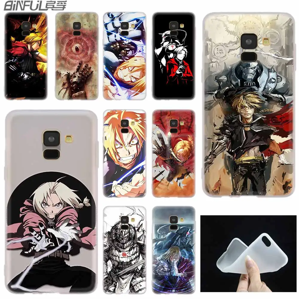 Alchemist of steel аниме чехол силиконовый для Samsung A10 A20 A30 A40 A50 A70 A31 A41 A51 A71 a10s S E Note 8 9 10 Pro Star