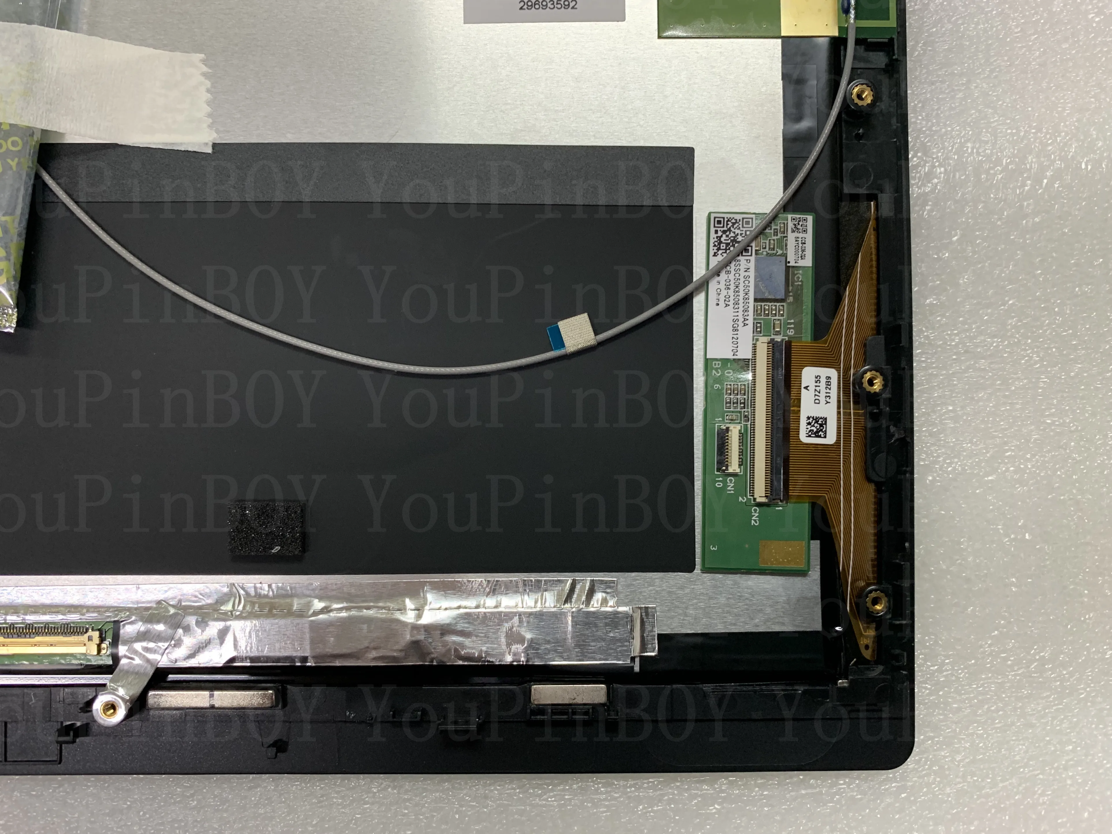 Lenovo thinkpad x1 2160世代2タブレット用lcdタッチスクリーンキット