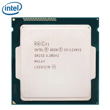 Intel Xeon E3-1230 V3 3,3 GHz четырехъядерный процессор 8M E3 1230 V3 80W LGA 1150 E3-1230-V3 протестированный рабочий