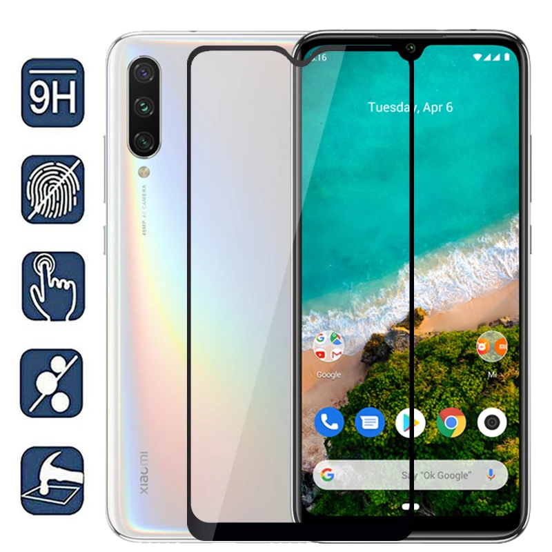 Защитное стекло для xiaomi mi a3 защита экрана телефона на xiomi xaomi mia3 a 3 xiaomia3 закаленное