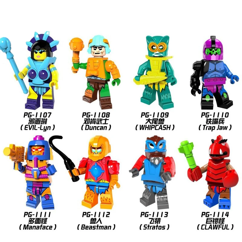 Ernæring Det er det heldige kerne 8pcs/set He-man And The Masters Of The Universe Series Evil-lyn Figures  Building Blocks Compatible Lego Dolls For Children Gift - Blocks -  AliExpress