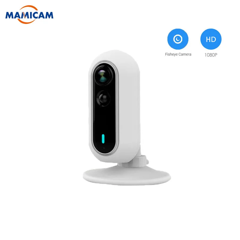 Камера видеонаблюдения Fish Eye беспроводная IP камера 1080 пикселей 2 Мп Wi Fi панорамная