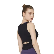 SYPREM женский спортивный топ на бретелях, спортивный укороченный топ, удобный дышащий трикотаж высокого качества, женский жилет для бега, 18FD2028