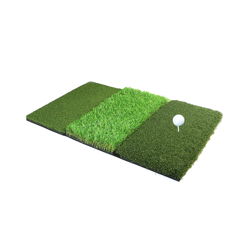 

Golf 3-in-1 Turf Grass Mat Foldable, Tight Lie, Rough and Fairway for Driving, Chipping, and Putting Golf Practice and Training