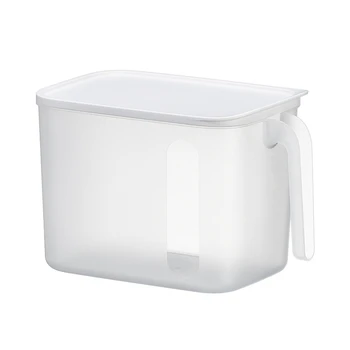 

Classification Cabinet Household Transparent Storage Box with Lid and Handle