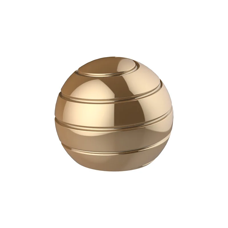 Fingertip rotary decompression toy fully disassembled rotating tabletop ball transfer gyro 5