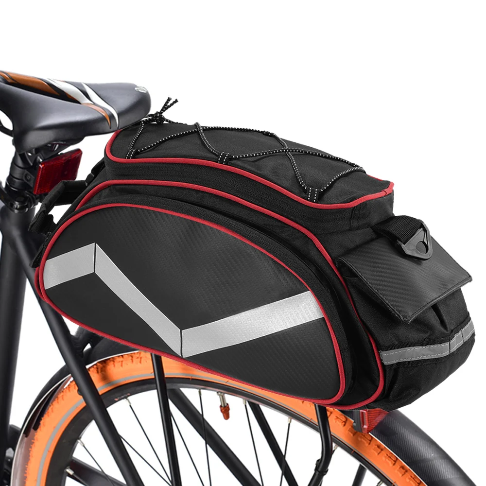 Lixada 13L Bike Bag Cycling Pannier Storage Luggage Carrier Basket