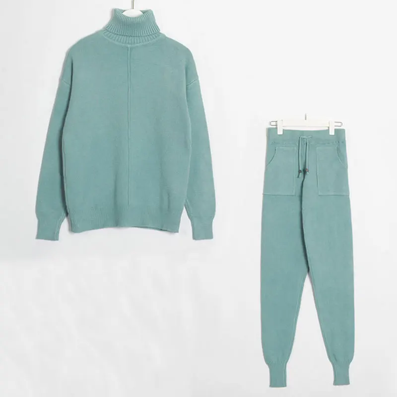 Женский спортивный костюм из двух предметов трикотажные спортивные штаны с