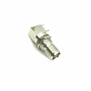 

100 pcs RF Coaxial 50ohm TNC Jack Female Socket Right Angle for PCB Adapter Connector Plug