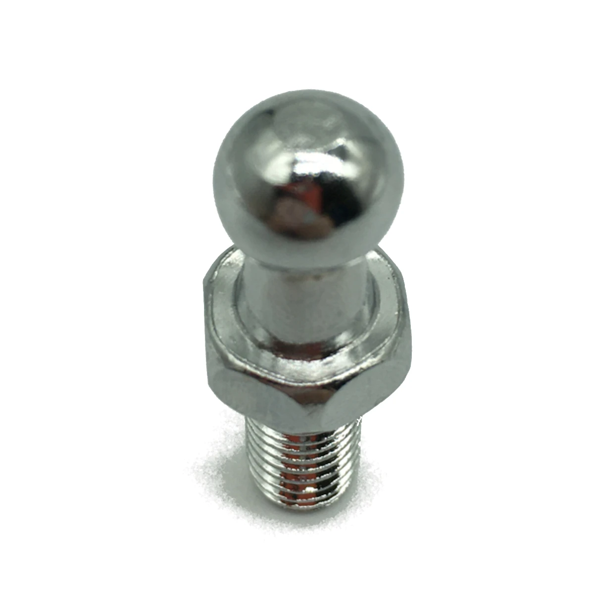 4 Set 10mm M6x15mm Car Vehicle Gas Strut Ball Studs Silver Tone For Gas Struts Shocks