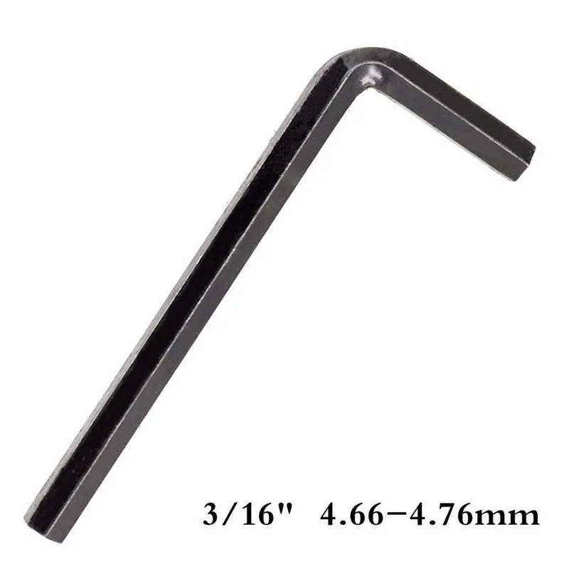 2 Pcs 3/16" Hexagon Allen Wrench Key Hex Wrench Bass Guitar Neck Truss Rod Adjustment Approx 4.
