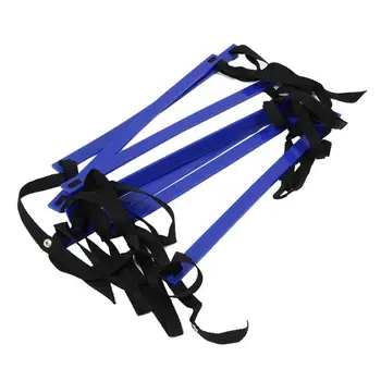 

10 Feet Agility Speed ladder Soccer Training ladder Quick 7 Flat Rung Speed Ladder-Red