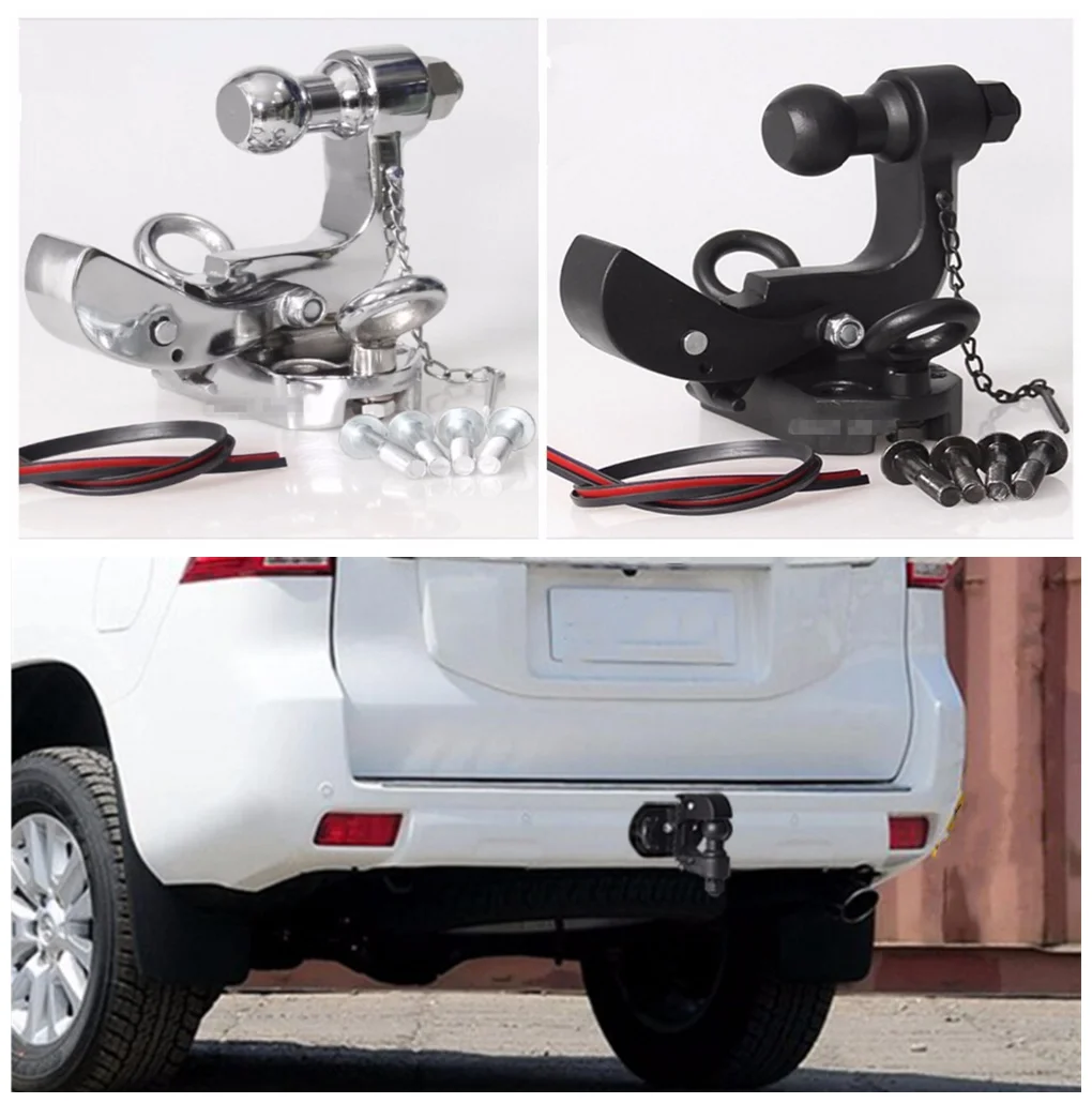 Trailer Ball Tow Hitch Heavy Duty Pintle Hook For Land Cruiser Prado
