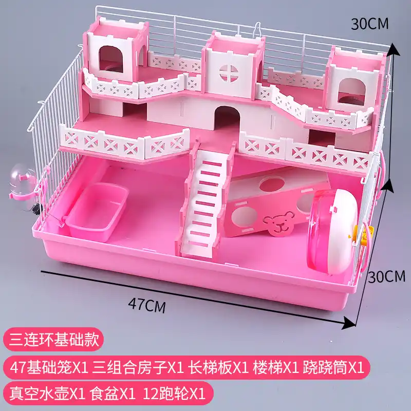 luxury hamster palace