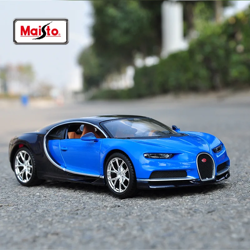 

Maisto 1:24 Bugatti Roadster simulation alloy car model simulation car decoration collection gift toy