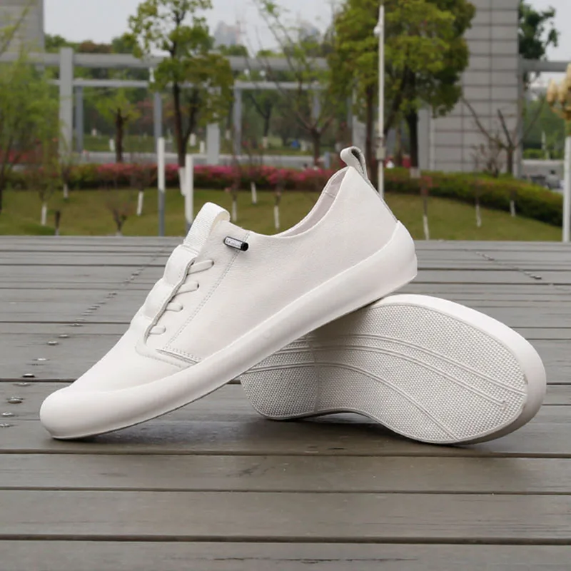 Genuine leather shoes men loafers white shoes brand cow leather mens casual flat spring summer male footwear KA3487 leather shoes