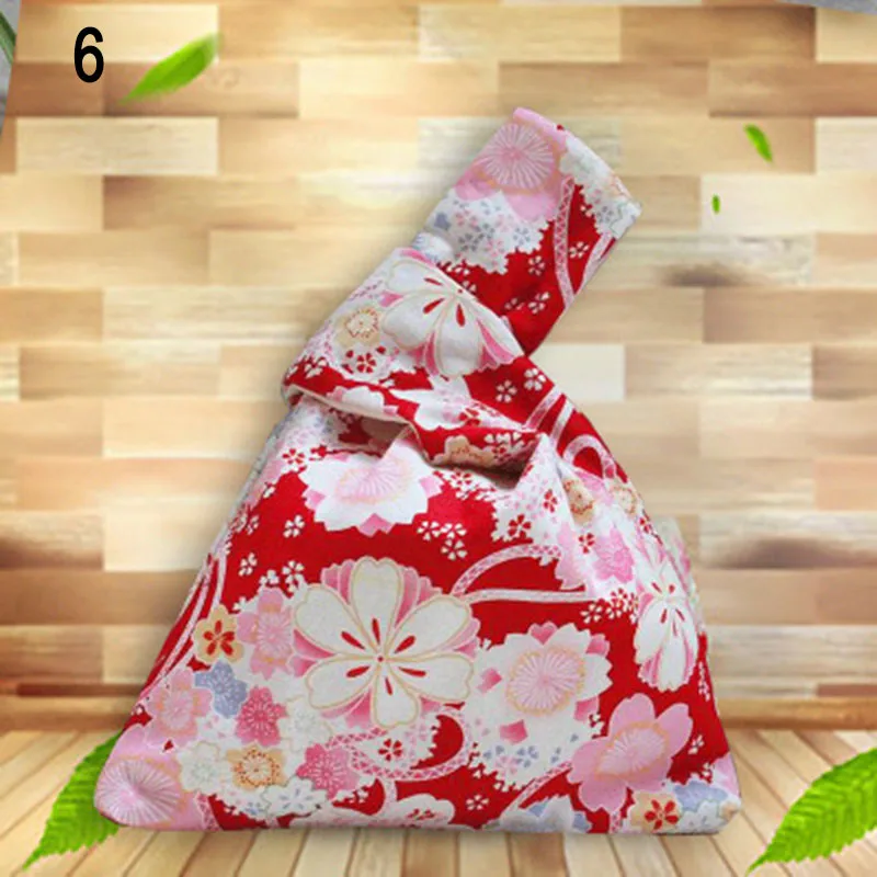 Женская сумка на запястье с печатным рисунком, Сумка с узлом, переносная Сумочка для девушек, сумка-тоут C55