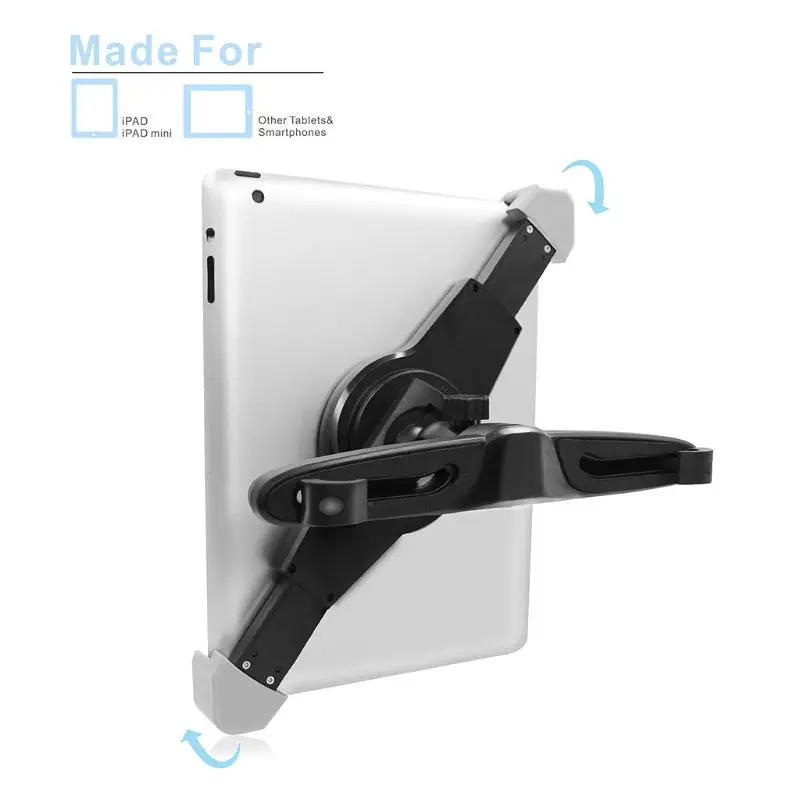 

Universal 360 Degree Rotary Tablet iPad Bracket Car Rear Seat Pillow Stand Support Car Phone Holder