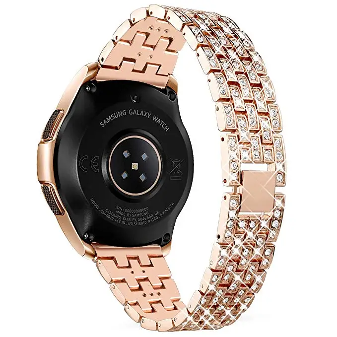 2 Блестящий Алмазный ювелирный ремешок для часов samsung Galaxy Active Watch 40 мм ремешок из нержавеющей стали для samsung Galaxy Active Watch band - Цвет: 2