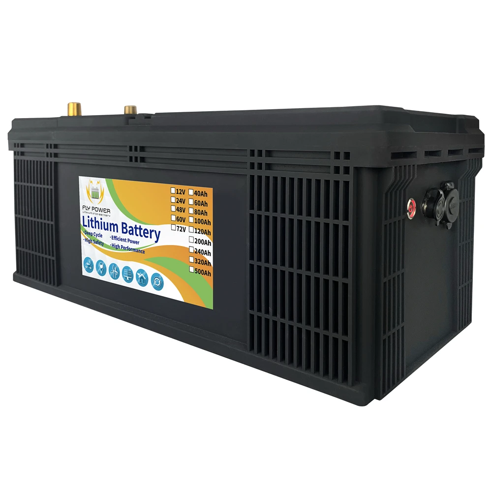 

24V LFP Lithium Battery 120Ah 2880W LiFePO4 Power For Solar Energy Reserve Supply RV Electric Vehicle Tricycle