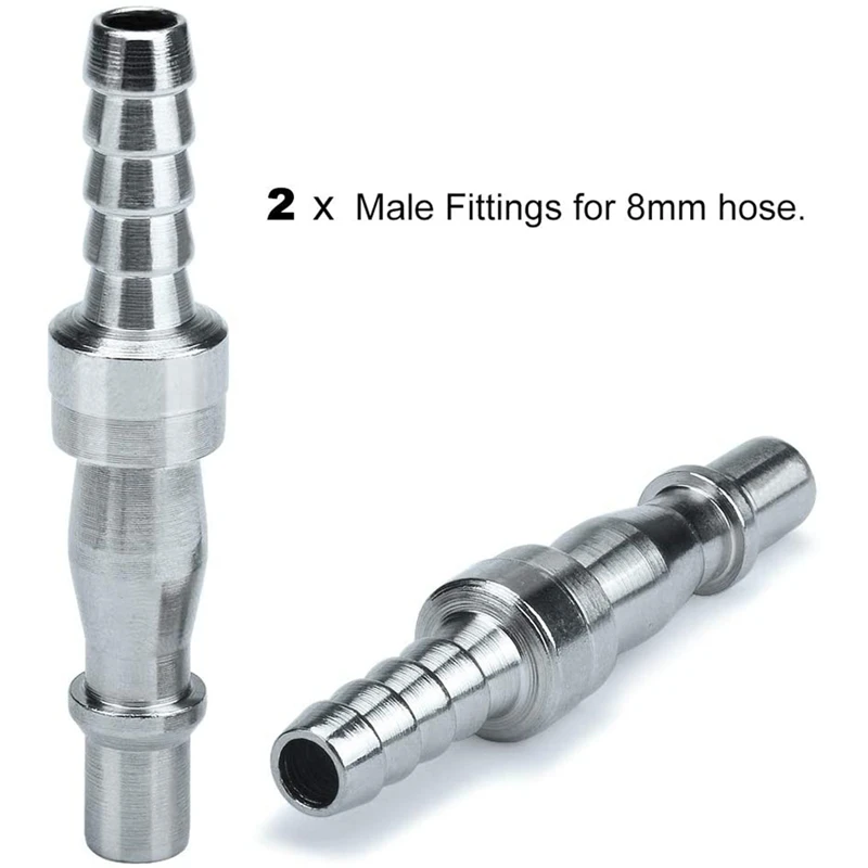 Tools Pneumatic Tools 12Pcs British Compressed Air Connectors 1/4 Inch