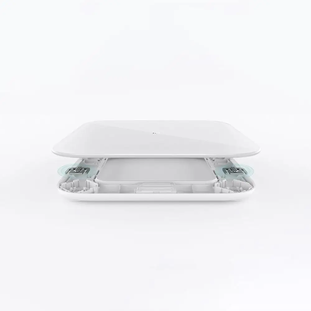 Xiaomi электронные весы 2 интеллектуальная весовая машина светодиодный дисплей умные весы приложение мониторинг весы для ванной с Bluetooth