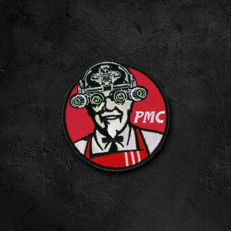 Военные декоративные нашивки PMC для одежды шляпы рюкзака нашивка на шлем пожилых
