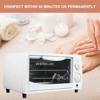 

UV Sterilizer Manicure Hairdressing Instrument Timing Disinfection Cabinet EU/US Plug Optional