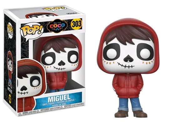 FUNKO POP 303 мечта путешествия кольцо Коко Мигель ручная модель виниловые фигурки Коллекция Модель игрушки для детей рождественские подарки