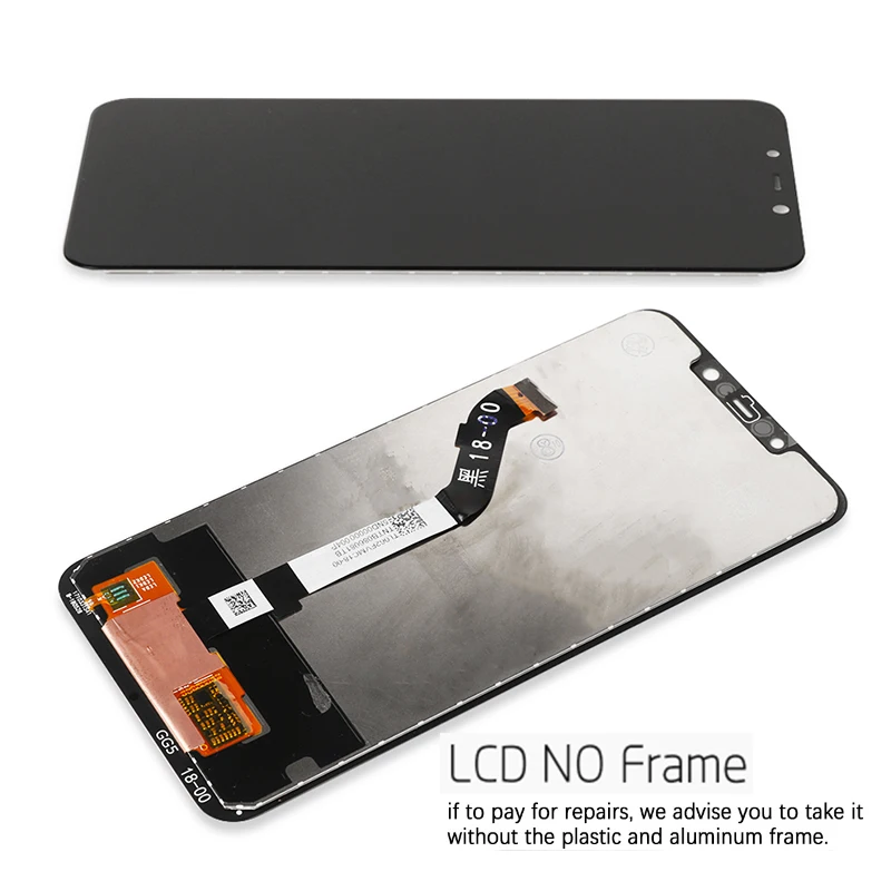 Дисплей для Xiaomi Pocophone F1 ЖК дисплей сенсорный экран дигитайзер Замена Pocofone Poco