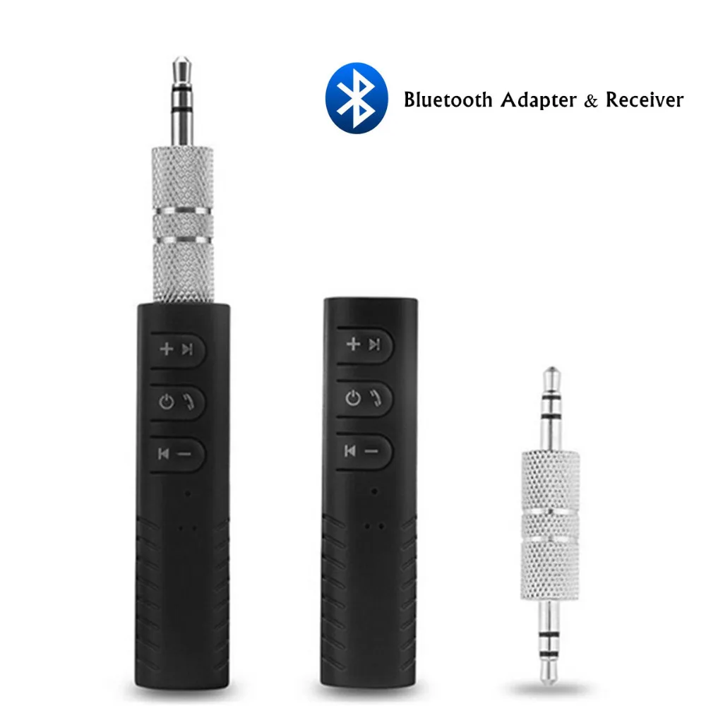 

Bluetooth Speaker Car Transmitter Car Bluetooth Aux Universal 3.5mm jack Hands free Auto Receiver Music Car Bluetooth Receivers