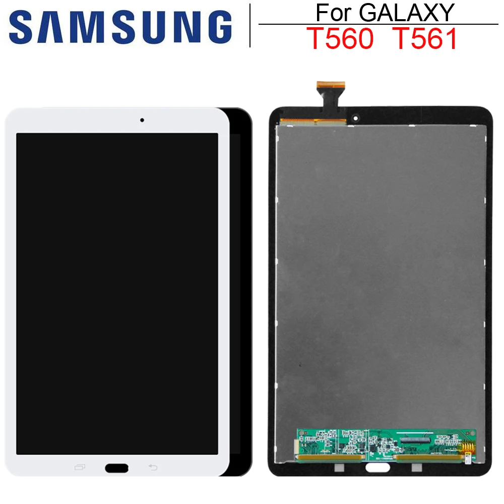 Оригинальный 9 6 &quotдля Samsung Galaxy Tab E T560 SM T561 ЖК дисплей сенсорный экран дигитайзер