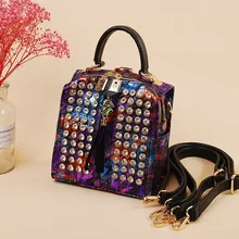 Новые бусинки под алмаз, женский рюкзак, модная повседневная сумка с леопардовым принтом, с кисточками, из искусственной кожи, маленький рюкзак, 18 цветов