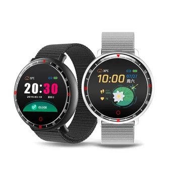 

New Products Steel Belt Smart Bracelet Dynamic UI Heart Rate Monitoring Step Count Sports Waterproof Watch Hot Sales