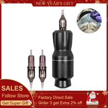 Biomaser Tattoo Rotary Pen liner shader Permanent Makeup Machine Tatoo cartridge needles Strong Quiet Motor Supply