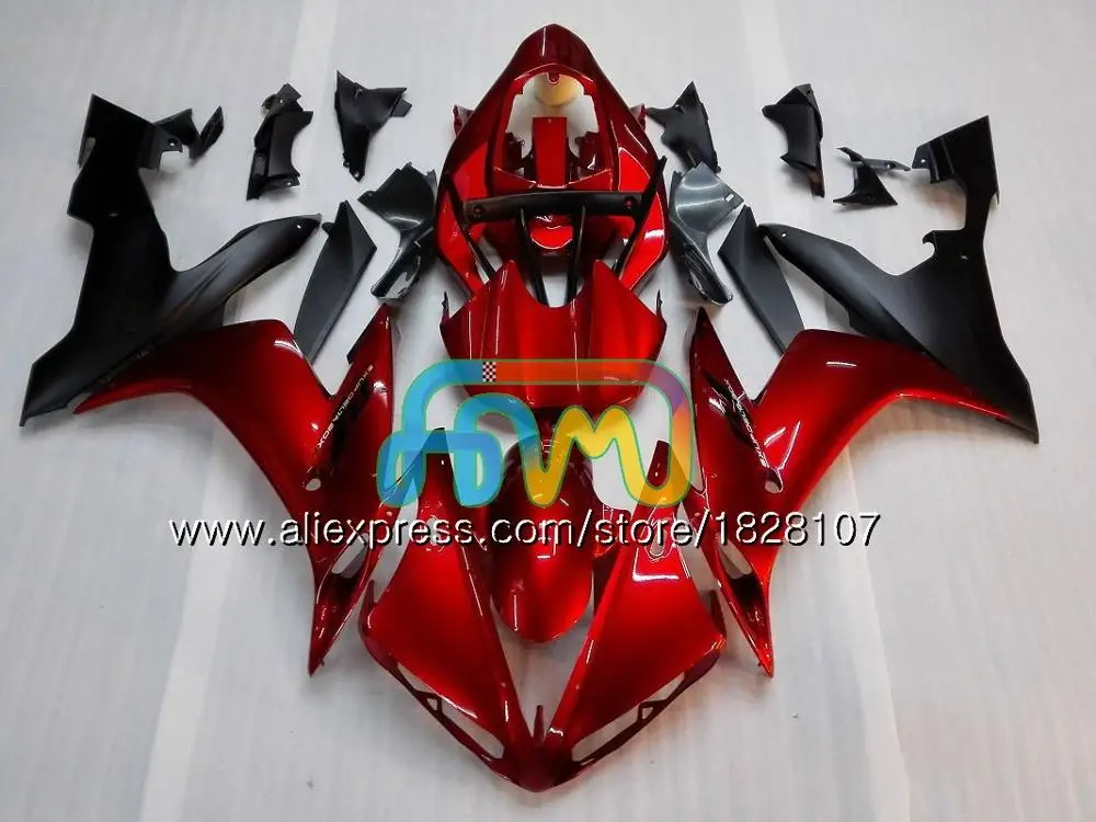 No. 3 Red Средства ухода за кожей для YAMAHA YZF R 1 1000 CC YZF-1000 YZFR1 04 05 06 54BS. 15 YZF1000 1000CC YZF R1 серебристо-черного цвета YZF-R1 2004 2005 2006 обтекатель - Цвет: No. 3 Red
