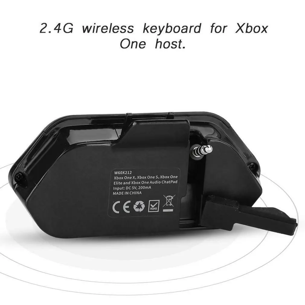Для xbox ONE стерео гарнитура адаптер аудио наушники конвертер+ для xbox one Контроллер Chatpad клавиатура для передачи сообщений клавиатура