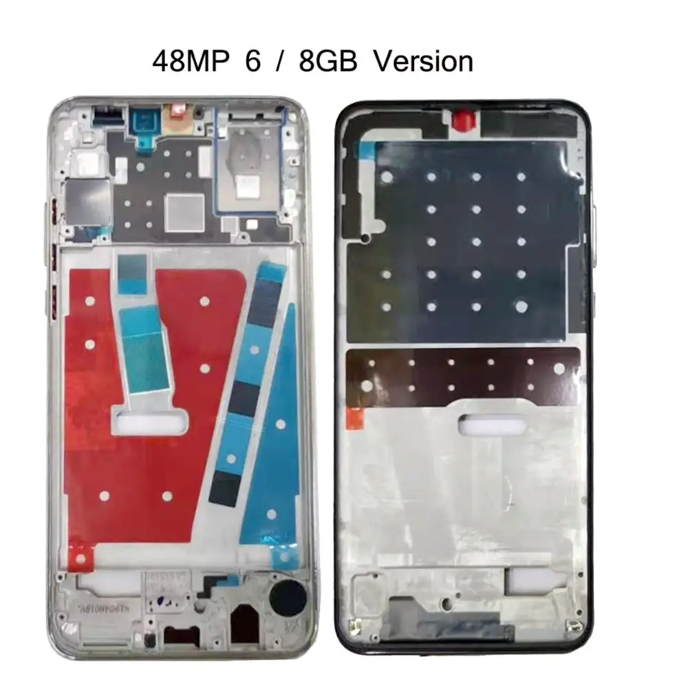 Для huawei P30 Lite Nova 4E MAR-L01A L21A L21MEA L22A L22B LX1A LX1M LX2 LX3A Передняя средняя ЖК-дисплей Экран Корпус рамка