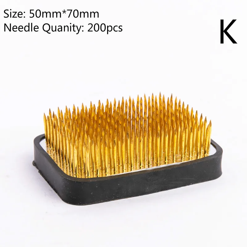 Japanese Ikebana Kenzan Long Rround Needle Flower Frog Pin Prong Brass Needle Fixed Tools Flower Arrangement Garden Decoration