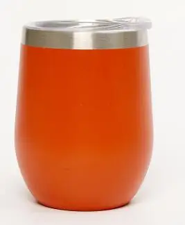 HKNA 304 нержавеющая сталь двойная Вакуумная чашка кубик льда автомобиля чашка холодный лед ведро - Цвет: orange