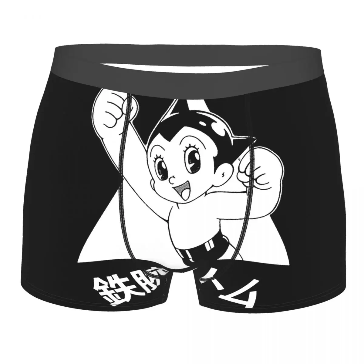 

Mighty Atom Tetsuwan Atom Japenese Anime Underpants Breathbale Panties Man Underwear Ventilate Shorts Boxer Briefs
