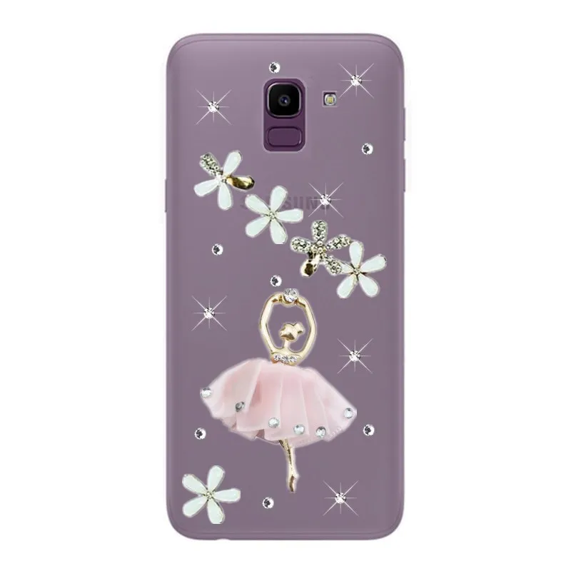С алмазами чехол для телефона samsung Galaxy A80 A70 A50 A30 A20 A10 J7 Neo J5 2017 J4 J6 J8 J2 Pro 2018 с сияющими
