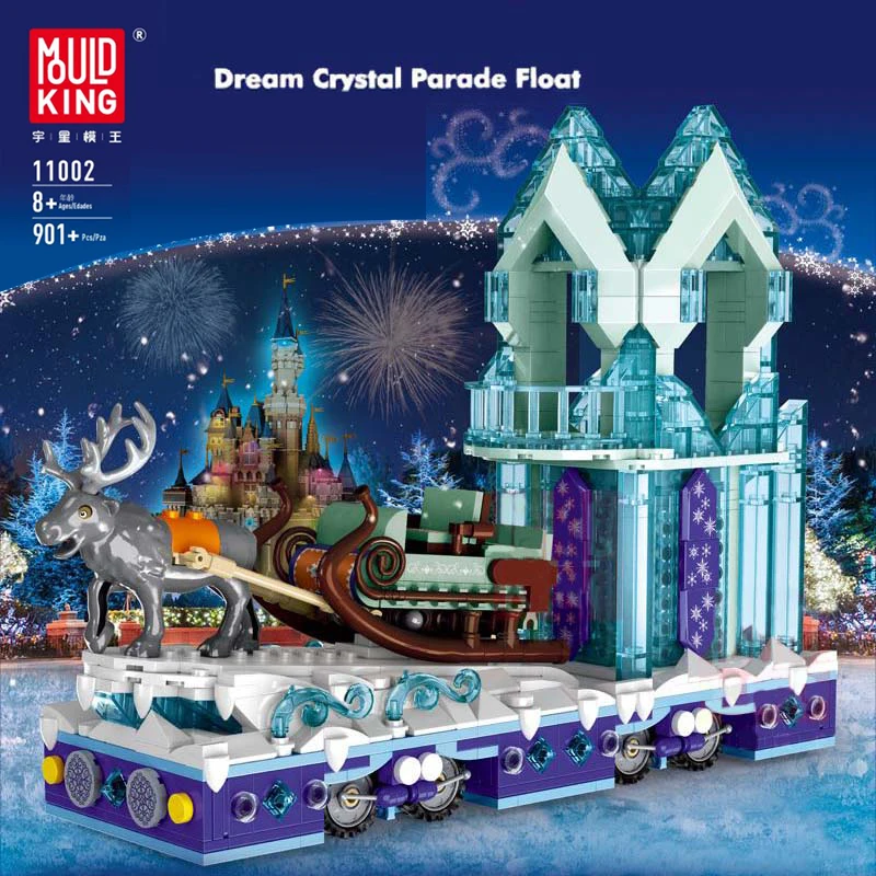 MOULDKING 11002 MKingLand：Dream Crystal Parade Float with 901 Pieces