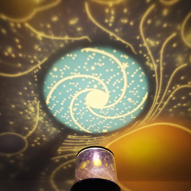 Projector Romantic LED Night Lamp Amazing Starry Sky Lamp Star Projector USB Battery Kids Gift Bedroom Night Light Star