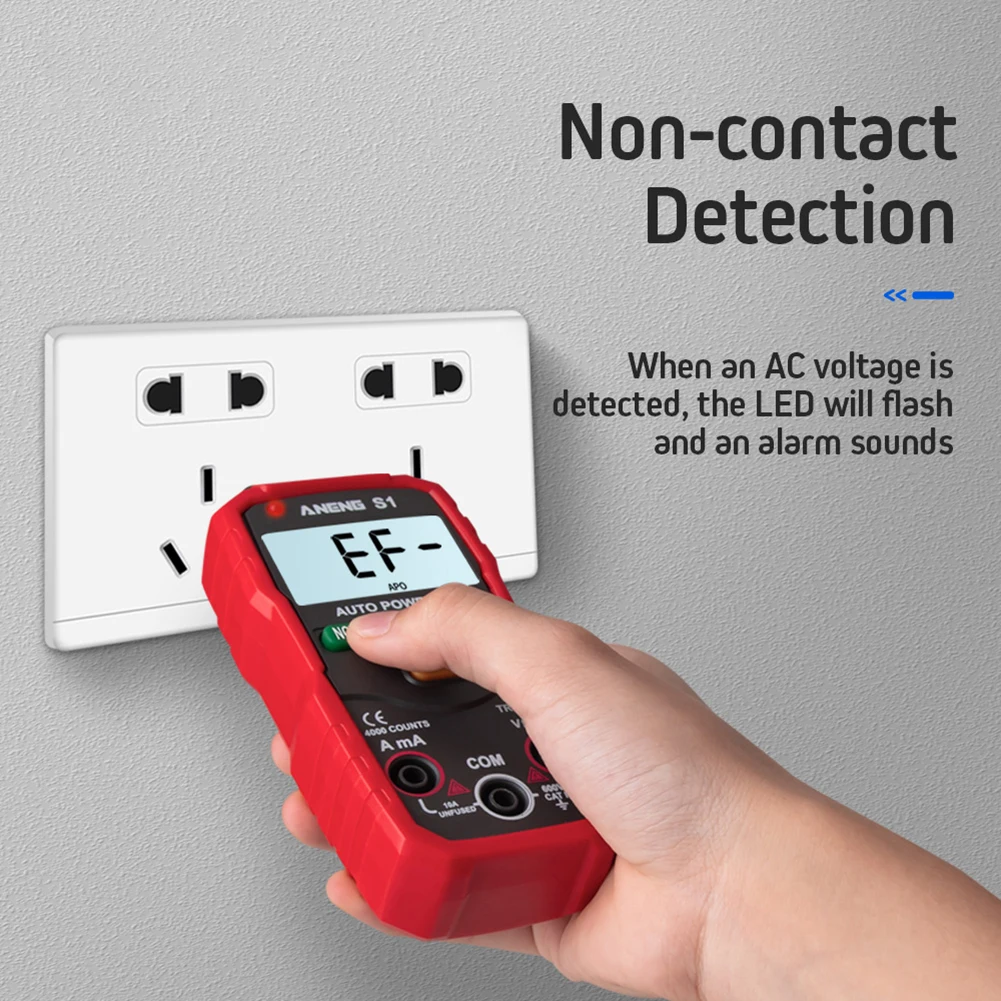 

Digital Multimeter True RMS Auto Range Professional LCD automatic Smart Multimeters Voltage Ammeter Tester