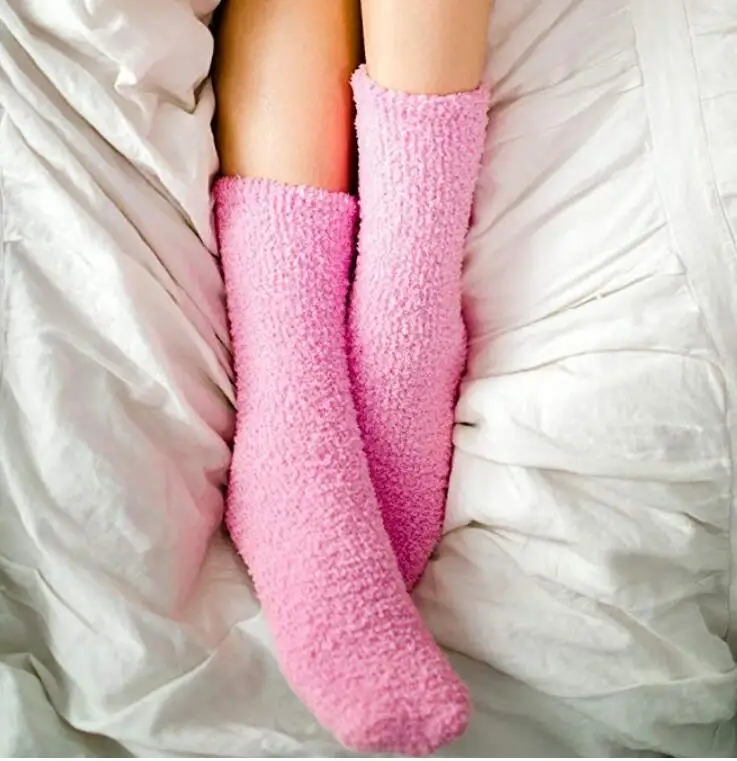 Если вы можете, розовые носки для мужчин и женщин, теплые носки для зимы, толстые носки унисекс