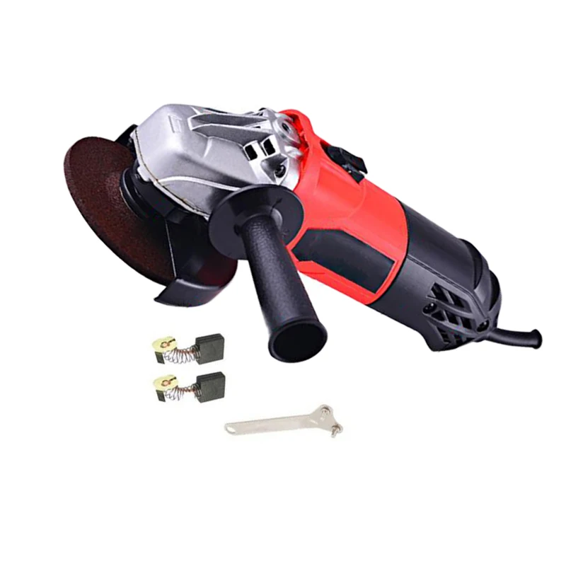 

Heavy Duty Cut Angle Grinder Household Impact Drill Kit Wrench +Carbon Brush Wood Netal Working Tools