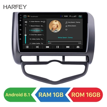 شراءهارفي 2din أندرويد 8.1 سيارة راديو GPS لعام 2006 هوندا جاز سيتي السيارات التيار المتناوب RHD USB AUX دعم Carplay OBD التلفزيون الرقمي سيارة الوسائط المتعددة